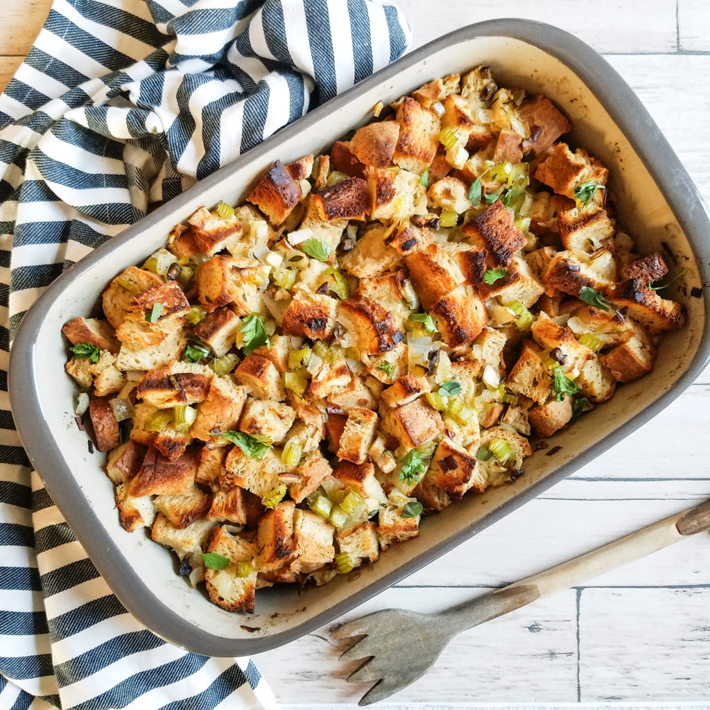 GLUTEN FREE THANKSGIVING STUFFING - Pretend it's a Donut