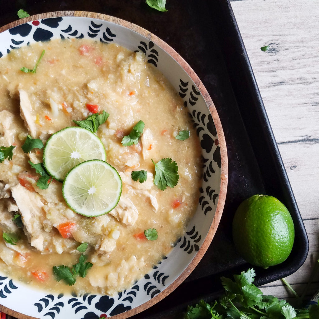 WHITE CHICKEN CHILI SOUP - Pretend it's a Donut