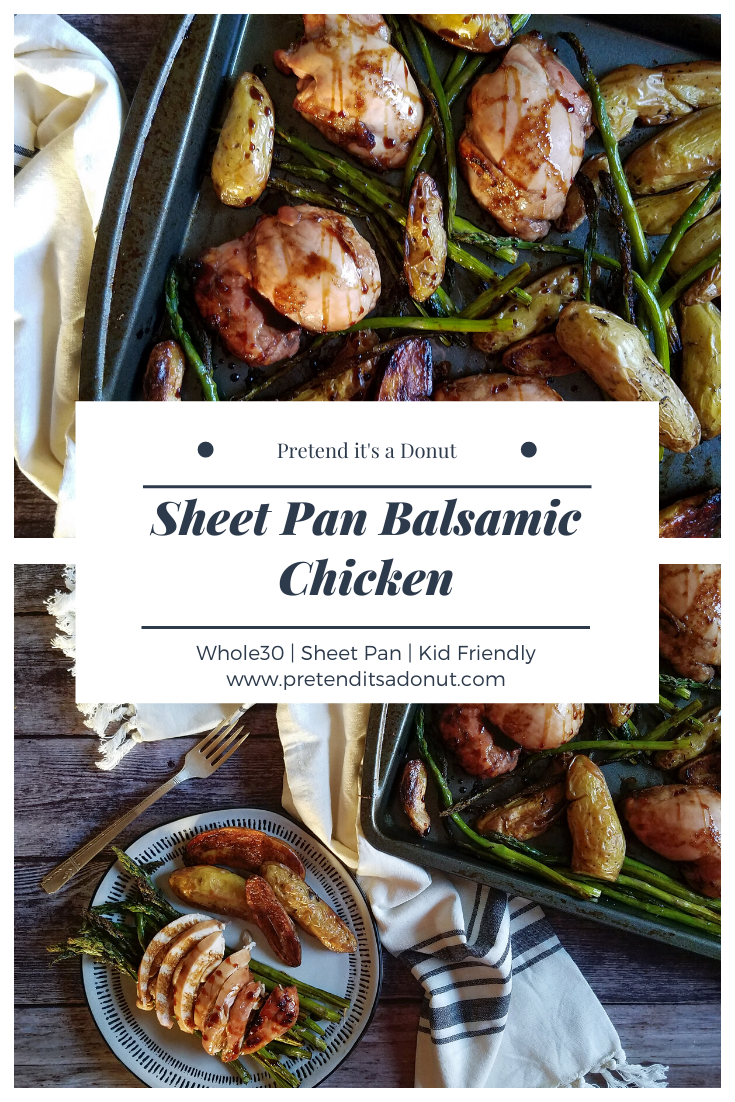 Sheet Pan Balsamic Chicken
