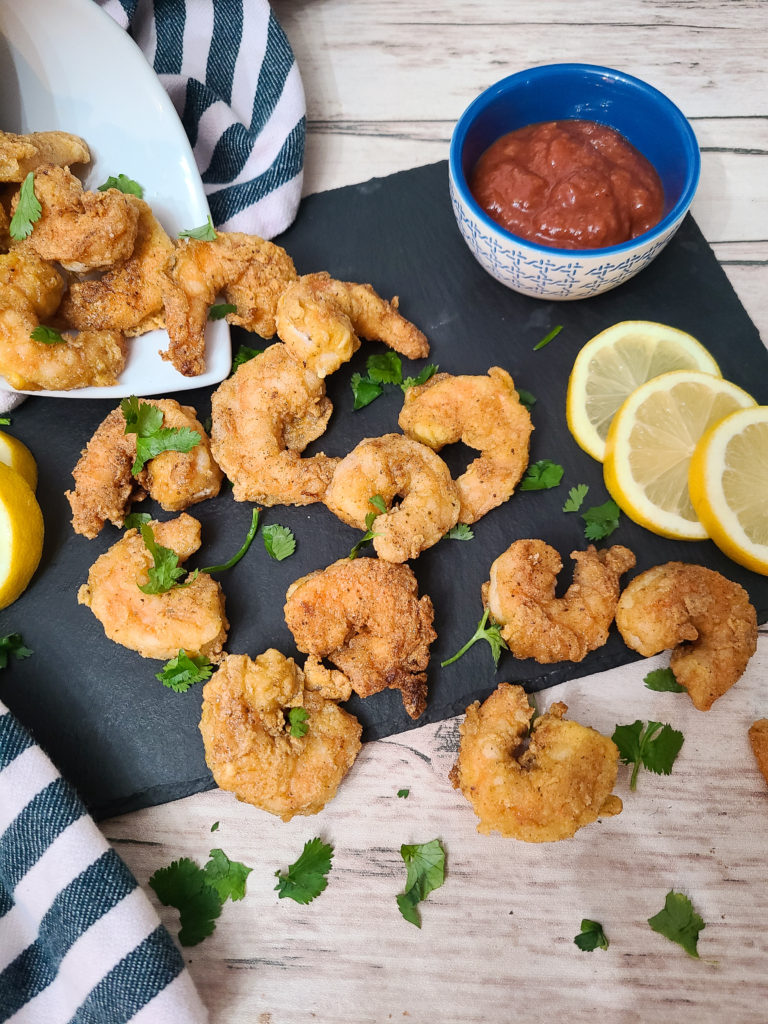 Crispy Popcorn Shrimp - Spend With Pennies