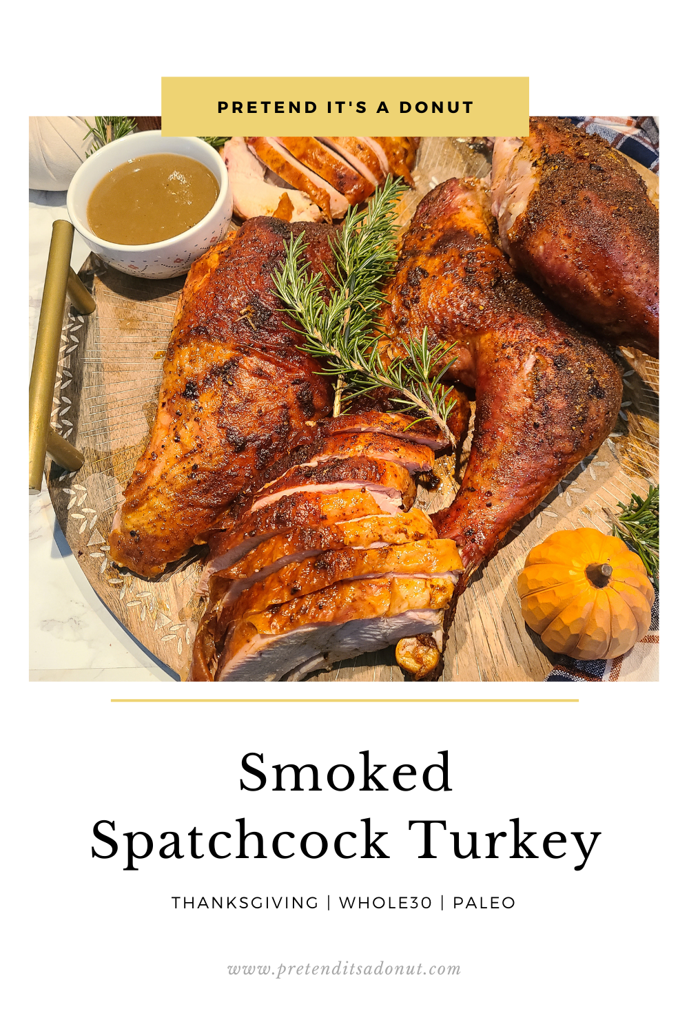 Smoked Spatchcock Turkey